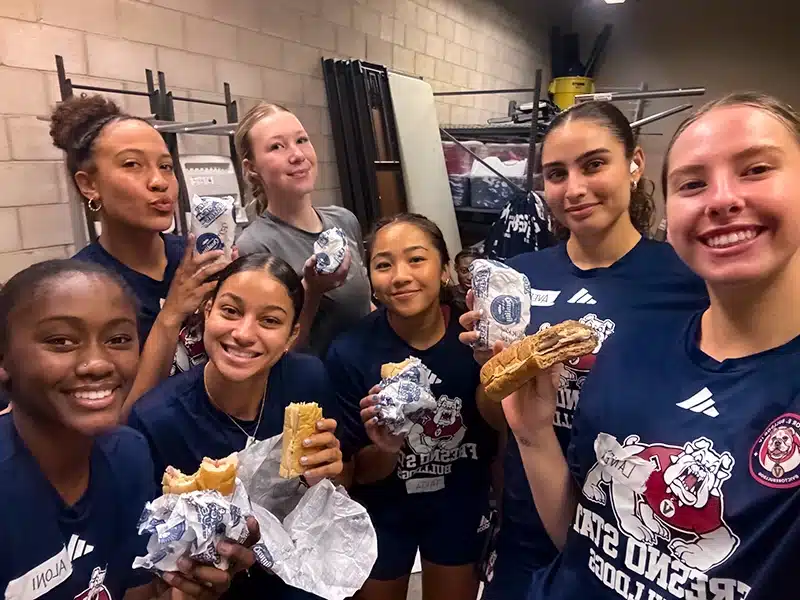 Port of Subs Fuels the Fresno State Womens Baskeball Camp