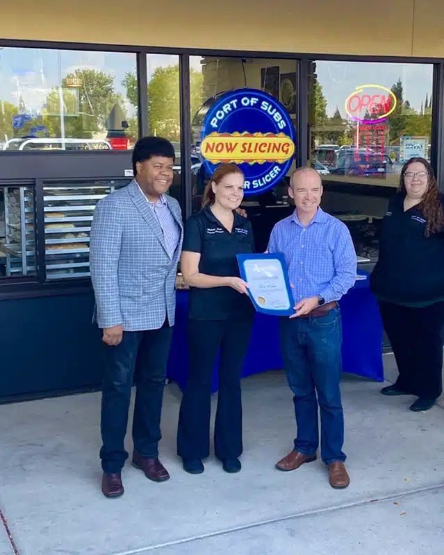 Port of Subs Rocklin Grand Opening New Owners 