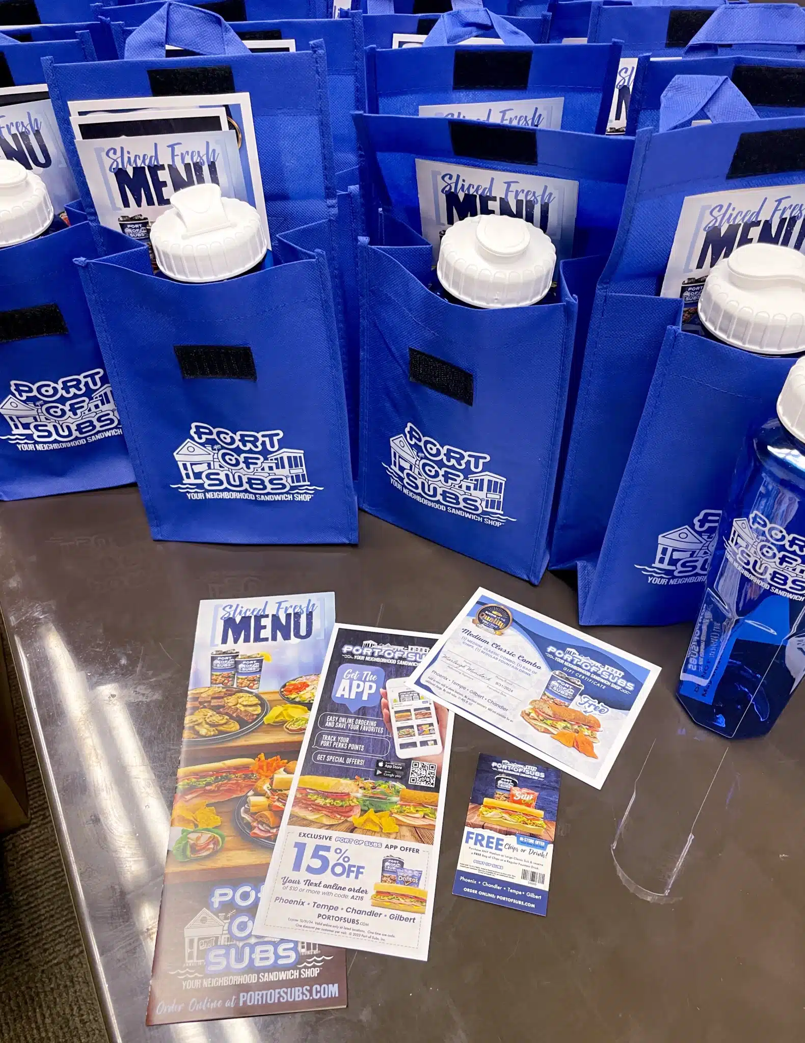Port of Subs Arizona Water Drive